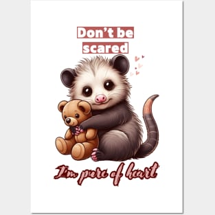 Don't be Scared Posters and Art